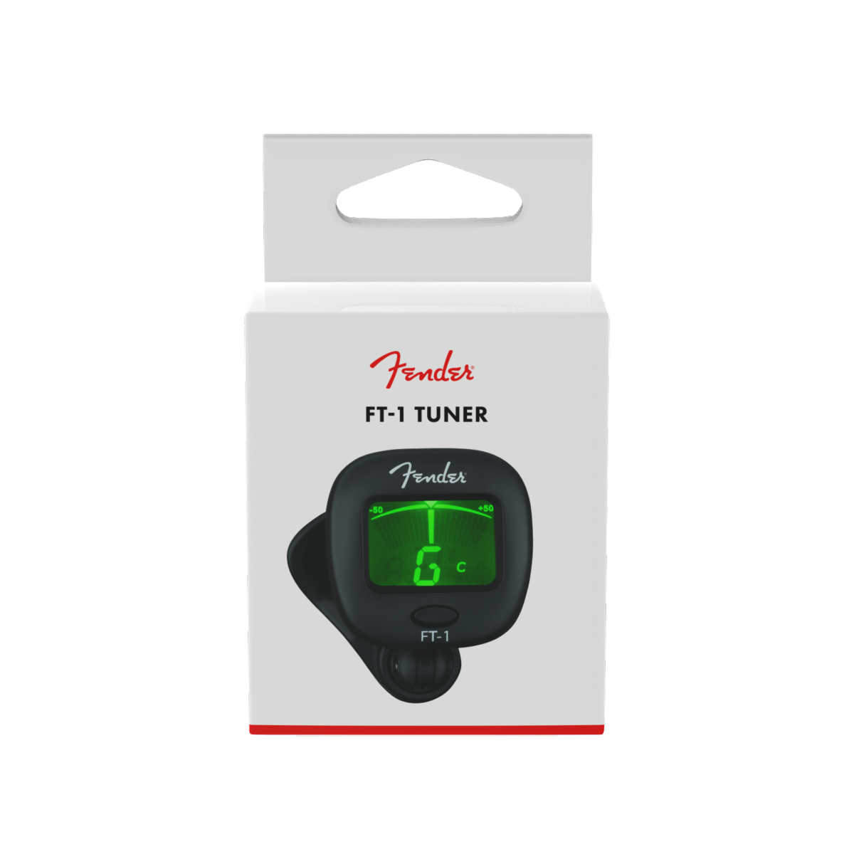 FT-1 Pro Clip-On Tuner by Fender | Suitable for Guitar, Bass, Ukulele and Chromatic Tuning