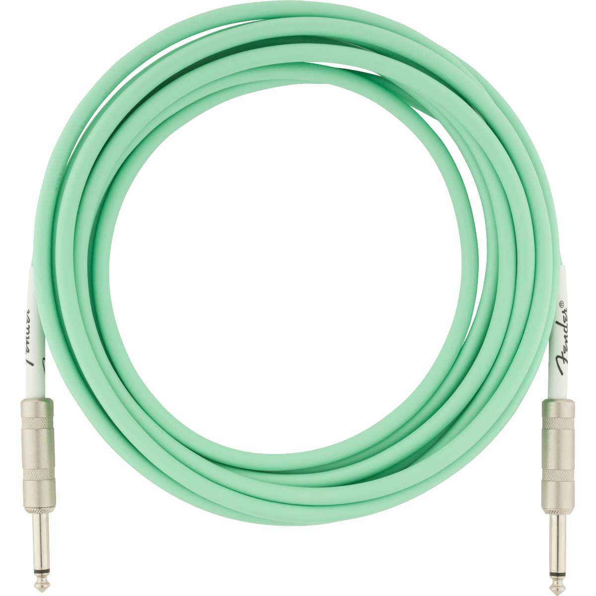 Fender Original Series 4.5m Instrument Cable | Surf Green, Straight/ Straight Jack