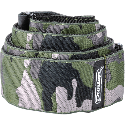 Dunlop Jacquard Guitar Strap Jacquard Ranger Green | ADU D6716