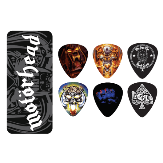 Motörhead Album Art Pick Tin by Dunlop | 6 Plectrums in Collectors Tin