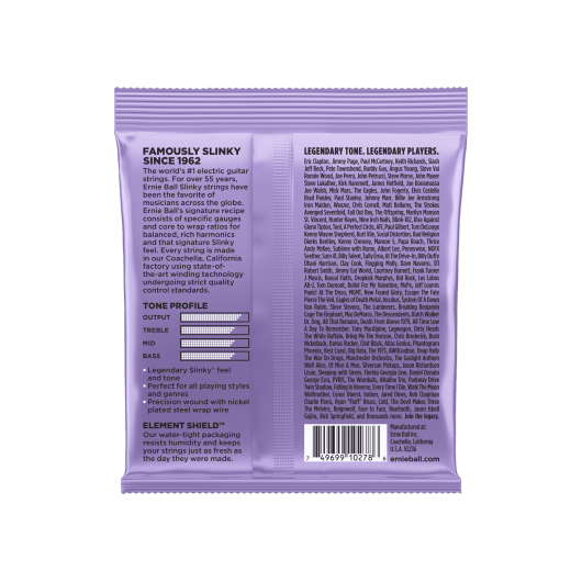 Ernie Ball Ultra Slinky 2227 Guitar Strings | 10 - 48 | Nickel Wound