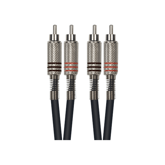 2 x RCA Male - 2 x RCA Male 6m | Audio Cable | By Yellow Cable