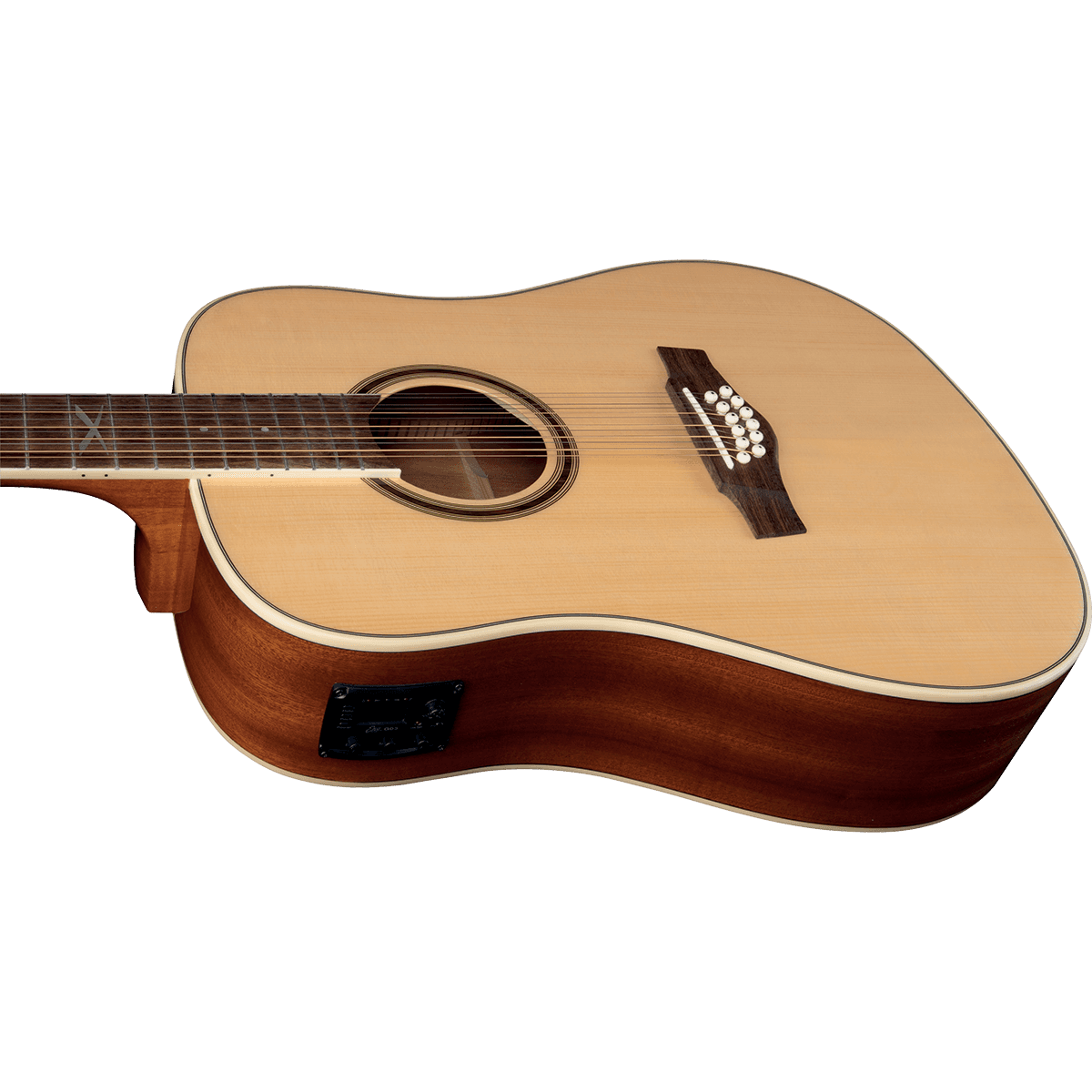 12 String NXT D100CWE by Eko | Dreadnought | Eko G03 Preamp With Volume and Tone Control | Natural