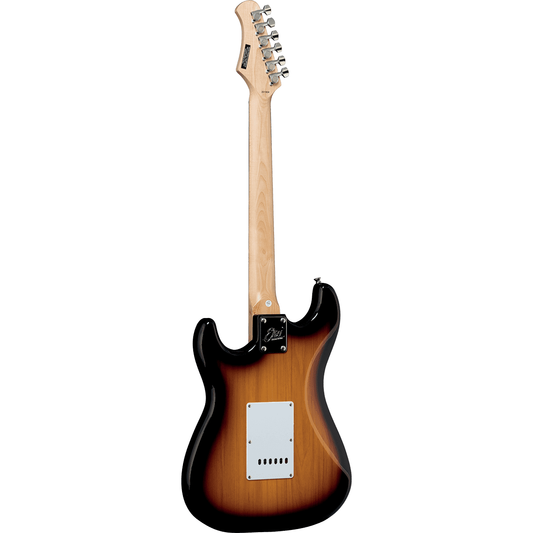 EKO S300SB Electric Guitar | Sunburst Finish | Tremolo | 3 Single Coil Pickups | Includes Free Guitar Cable