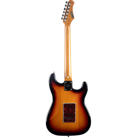 EKO ST300-LH Electric Guitar | Sunburst Finish | Tremolo Bridge | 3 Single Coil Pickups | Left-Handed