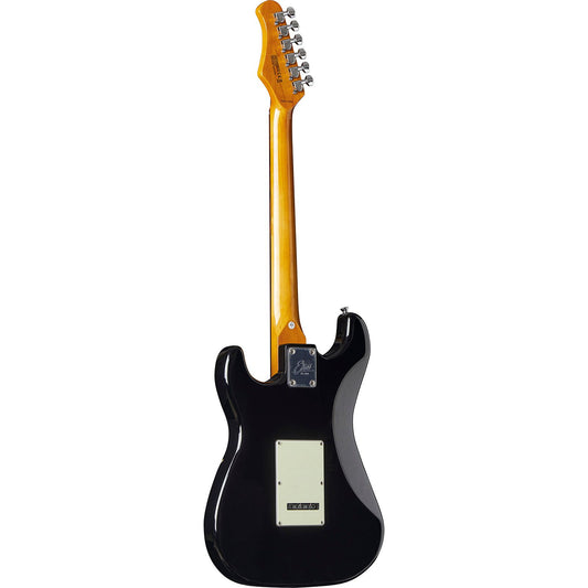 EKO ST350 Electric Guitar | Tremolo Bridge | HSS Pickup Configuration | Black