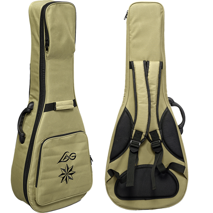 Sauvage Travel Acoustic Guitar by Lâg | Includes Case | GLA TRAVEL-RCS | Solid Red Cedar