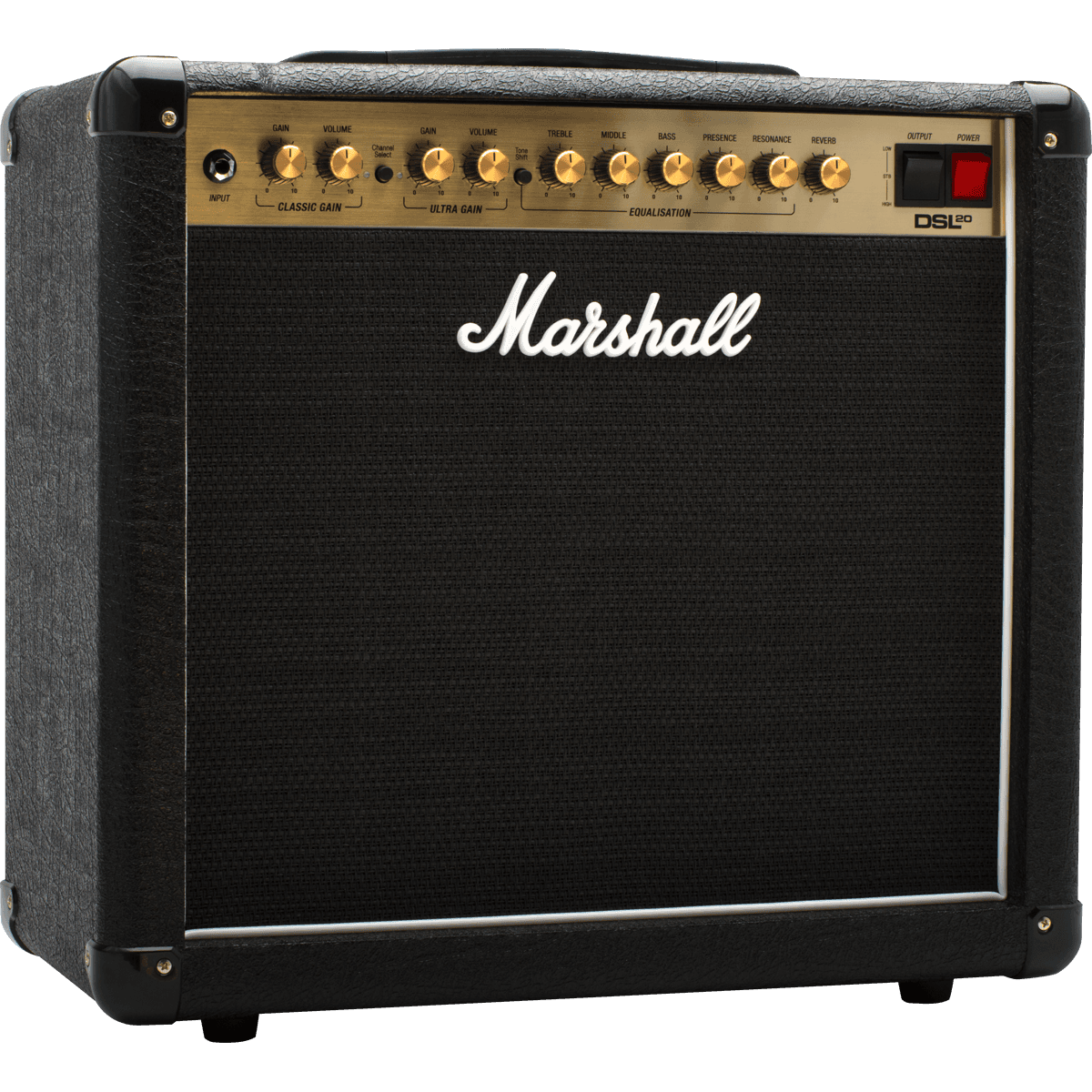 Marshall DSL20 Combo Valve Guitar Amp | Dual Channel 20W | Footswitch Included
