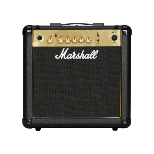 Marshall MG15G 15W Black/Gold Guitar Combo Amp