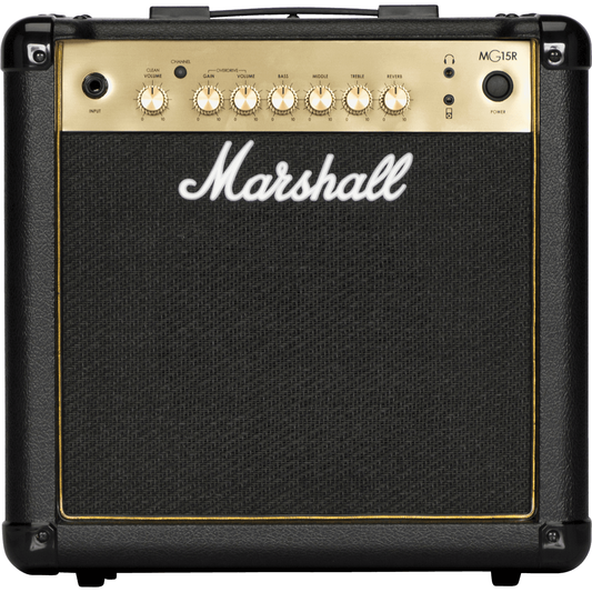 Marshall MG15GR 15W Guitar Combo Amp with Reverb Effect