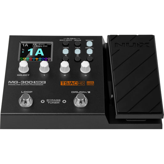 NUX MG300 MK2 Guitar Multi-Effects Processor | Suitable for Bass Guitar