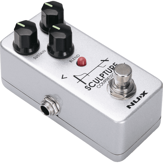 NUX Sculpture Compressor | Mini Guitar Effects Pedal | NCP-2 |MNU SCULPTURE-COMP