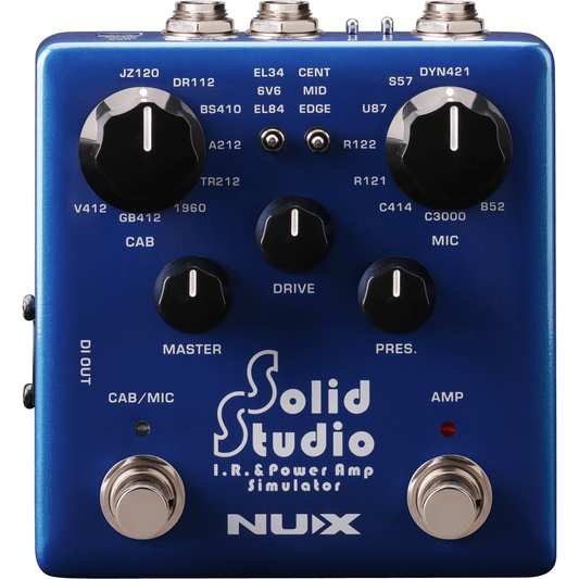 Solid Studio IR & Power Amp Simulator by NUX | MNU SOLIDSTUDIO | NSS-5