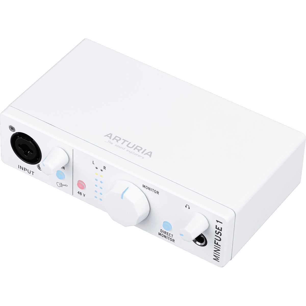 Arturia MiniFuse 1 White | USB C Audio Interface | Includes Software Bundle