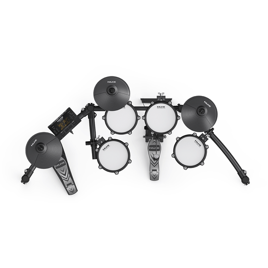 Digital Drum Kit by NUX | PNU DM-210 | Electronic Drum Kit Suitable for Beginners and Intermediate Players