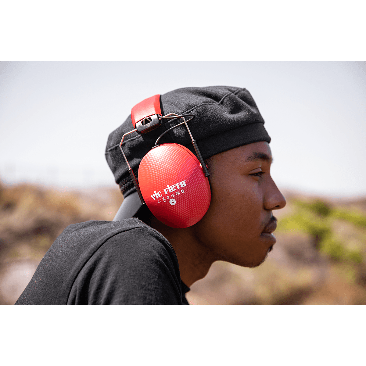 Vic Firth VXHP0012 Bluetooth Isolation Headphones | 25dB Noise Reduction