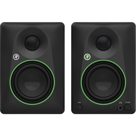 Mackie CR45BT Powered Studio Monitors | 4,5” Speakers with Tone Control and Bluetooth