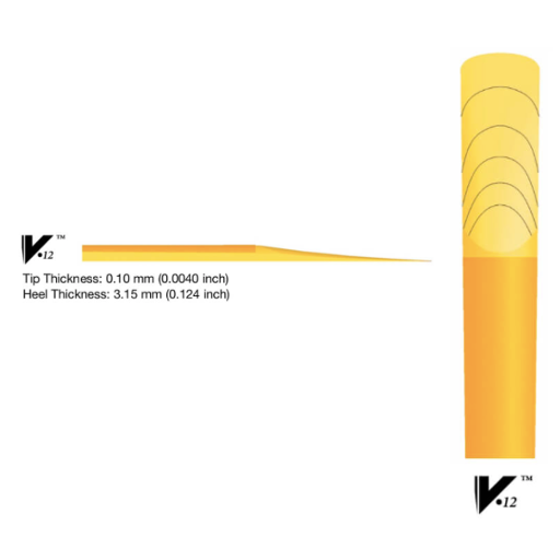 Vandoren V12 Clarinet Reed 3 | Single Reed