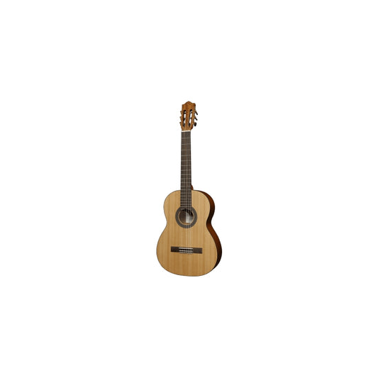 Left Handed Full 4/4 Size Classical Acoustic Guitar by Santos Y Mayor | GSM 7-LH | Suitable for Beginners and Children