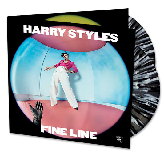 Harry Styles: Fine Line | Limited Edition | Black & White Splattered Vinyl | LP | 2-Vinyl Records
