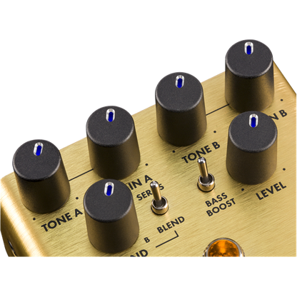 Pugilist Distortion Pedal by Fender | Dual Gain Distortion Engines