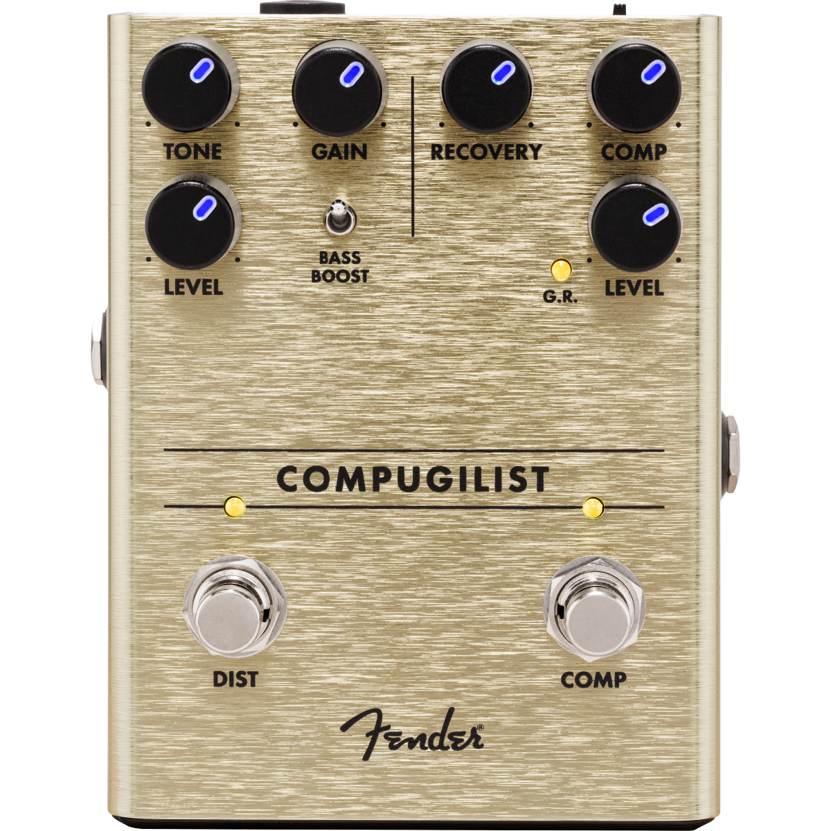 Compugilist Compressor and Distortion Pedal by Fender