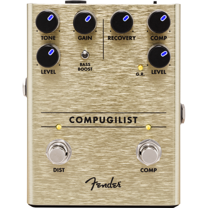 Compugilist Compressor and Distortion Pedal by Fender