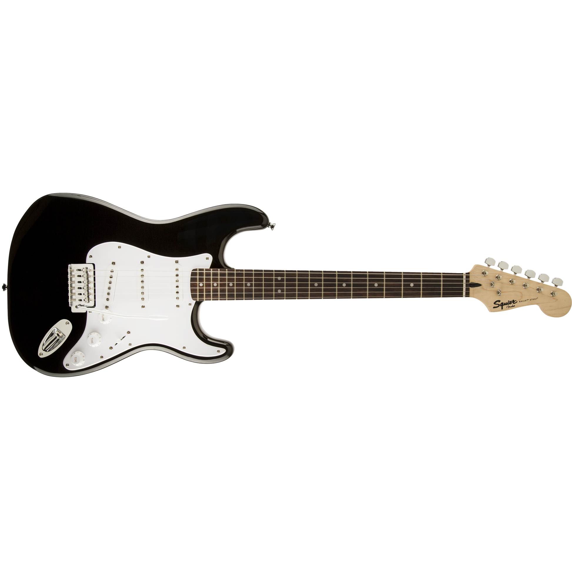 Fender Squier Bullet Stratocaster in Black with Tremelo