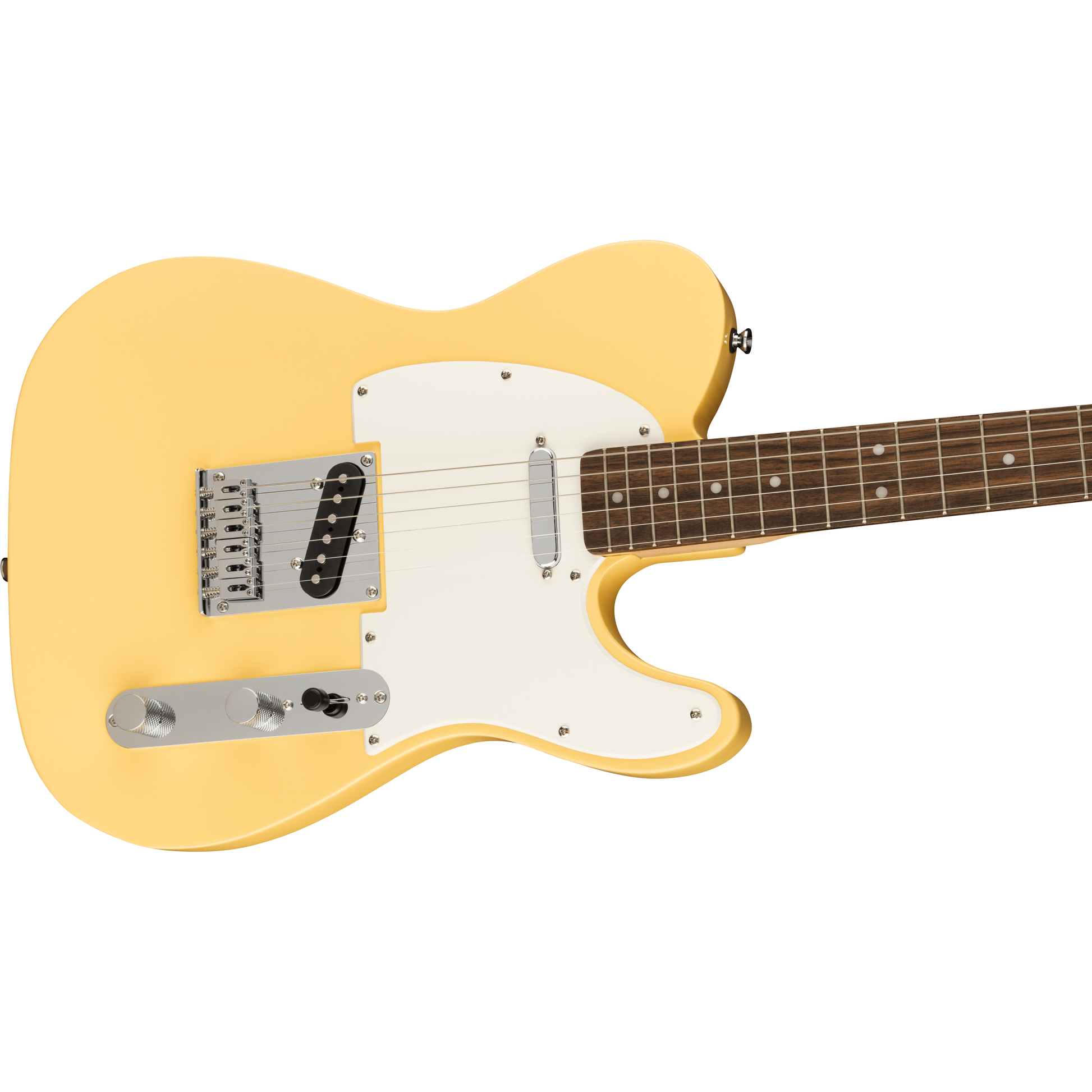 Squier Bullet® Telecaster®, Laurel Fingerboard, White Pickguard, Vintage White Electric Guitar by Fender