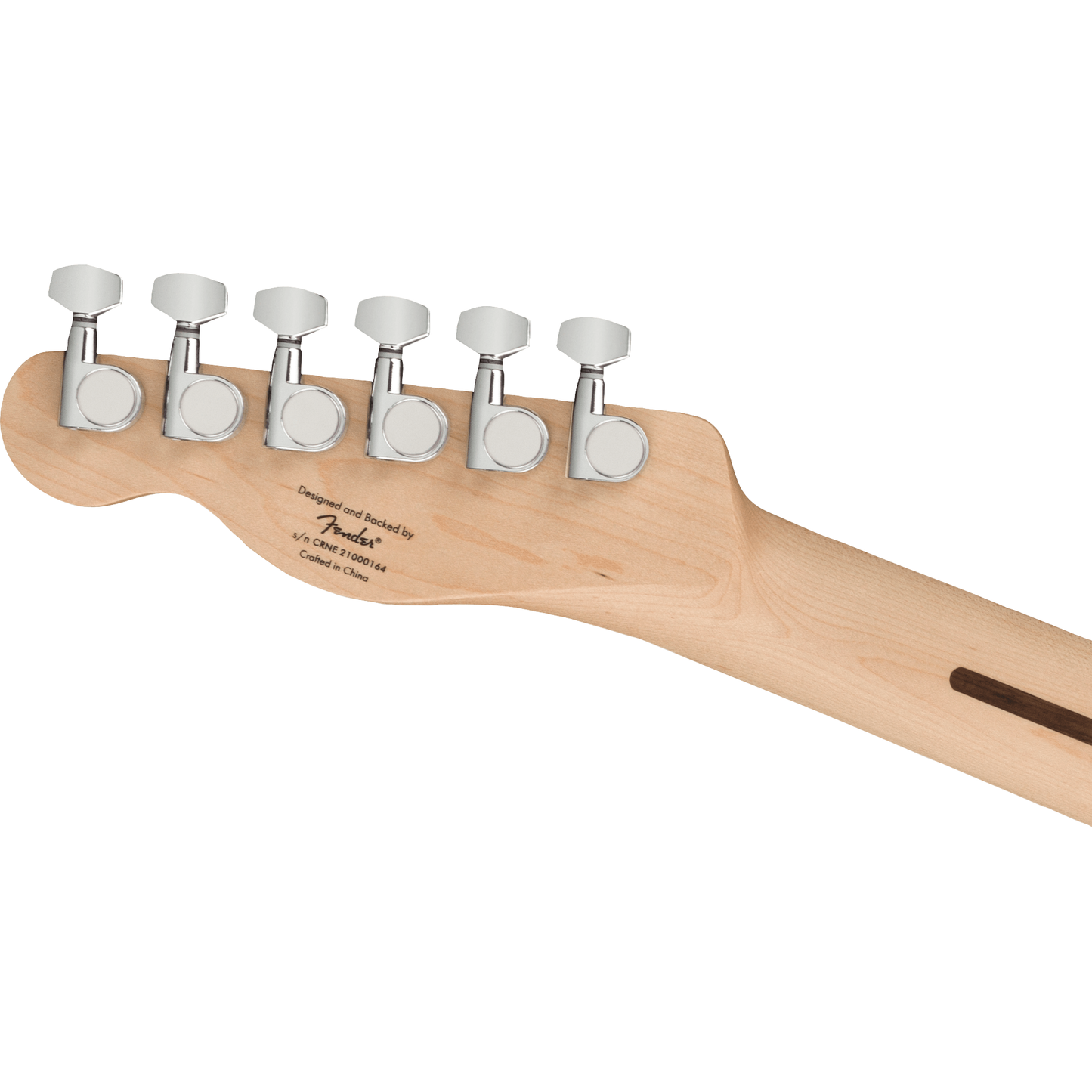 Squier Bullet® Telecaster®, Indian Laurel Fingerboard, White Pickguard, Black Electric Guitar by Fender
