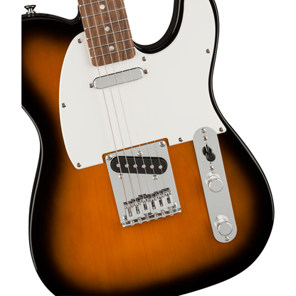 Squier Bullet® Telecaster®, Laurel Fingerboard, White Pickguard, Brown Sunburst Electric Guitar by Fender