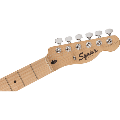 Squier Bullet® Telecaster®, Maple Fingerboard, Black Pickguard, White Electric Guitar by Fender