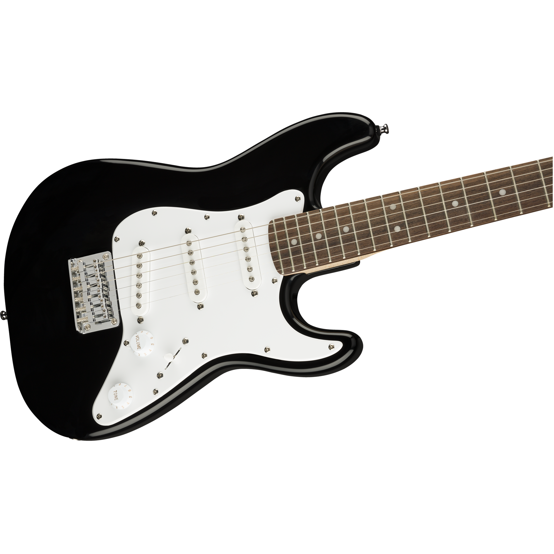 Fender Squier Mini Stratocaster | Черен | 3/4 Размер, Фингърборд от Лавър