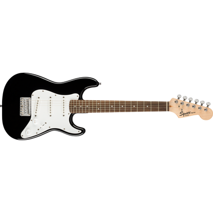 Fender Squier Mini Stratocaster | Черен | 3/4 Размер, Фингърборд от Лавър