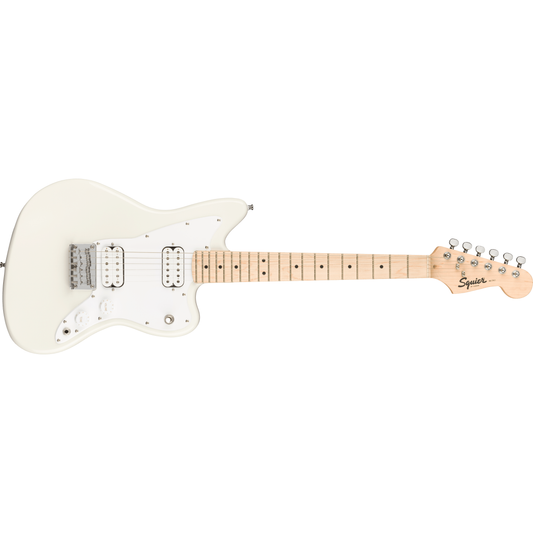 Fender Squier Mini Jazzmaster | Olympic White | 3/4 Size with Maple Fingerboard