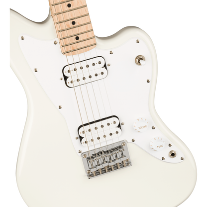 Fender Squier Mini Jazzmaster | Olympic White | 3/4 Size with Maple Fingerboard