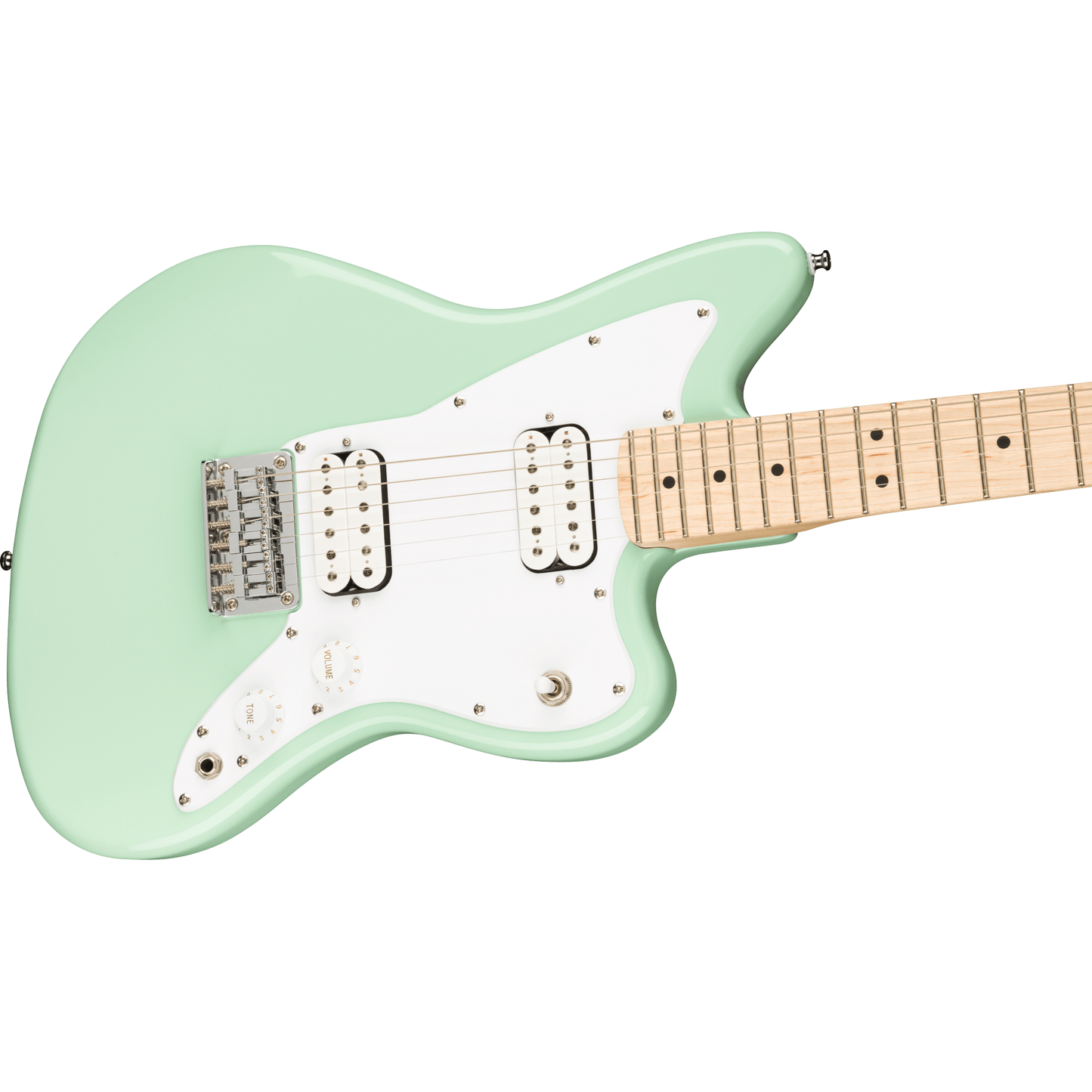 Fender Squier Mini Jazzmaster | Surf Green | 3/4 Size with Maple Fingerboard