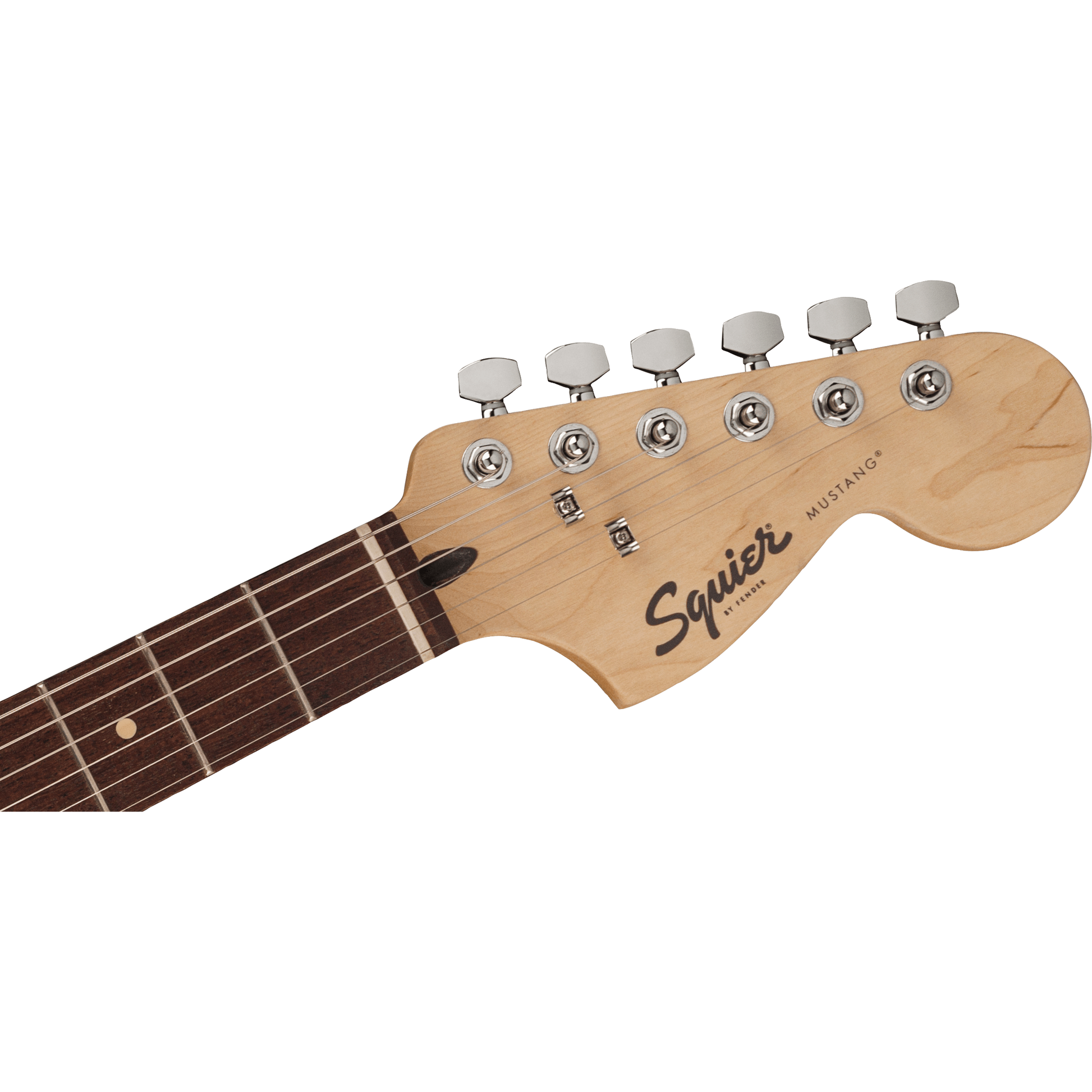 Fender SQ FSR Bullet Competition Mustang HH | Graffiti Yellow with Black Stripes | LIMITED EDITION