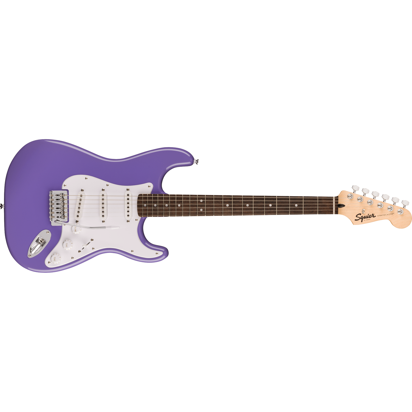 Squier Sonic Stratocaster SSS Electric Guitar | Laurel Fingerboard | White Pickguard | Ultraviolet