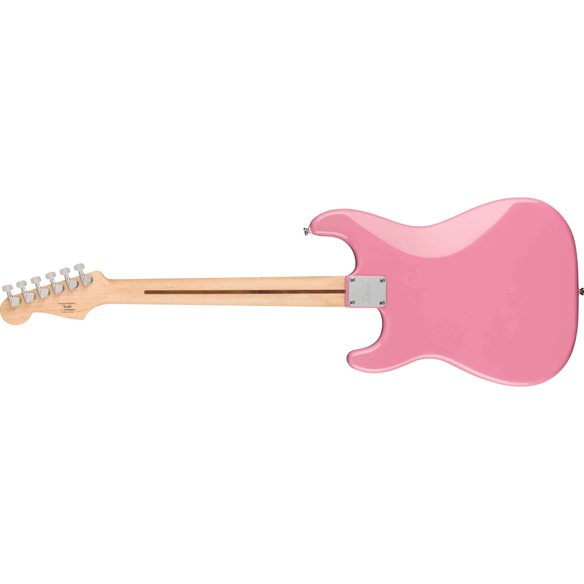 Squier Sonic Stratocaster HT H Electric Guitar | Maple Fingerboard | White Pickguard | Flash Pink