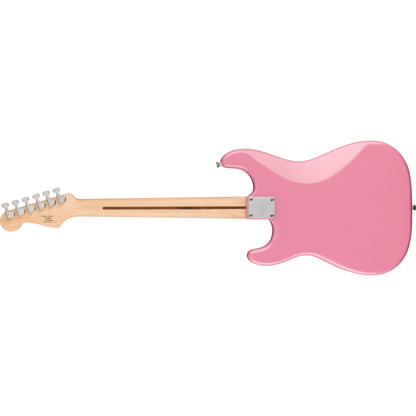 Squier Sonic Stratocaster HT H Electric Guitar | Maple Fingerboard | White Pickguard | Flash Pink