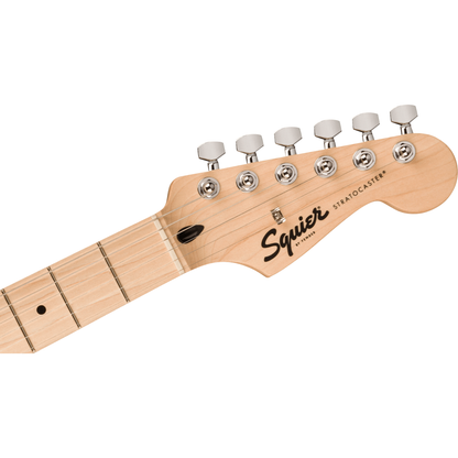 Squier Sonic Stratocaster HT H Electric Guitar | Maple Fingerboard | White Pickguard | Flash Pink