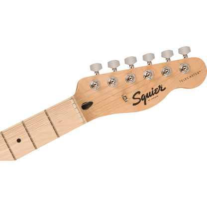 Squier Sonic Telecaster Electric Guitar | Maple Fingerboard | Black Pickguard | Butterscotch Blonde