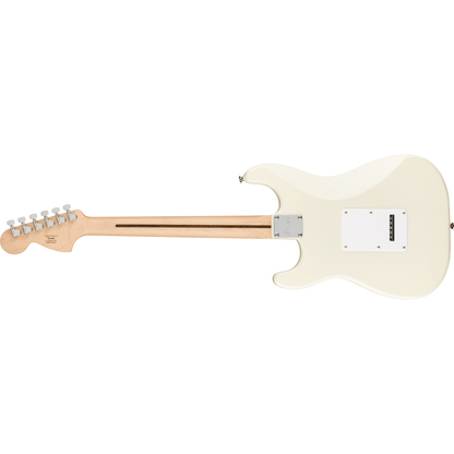 Affinity Series™ Stratocaster ®, Maple Fingerboard, White Pickguard, Olympic White Electric Guitar by Fender