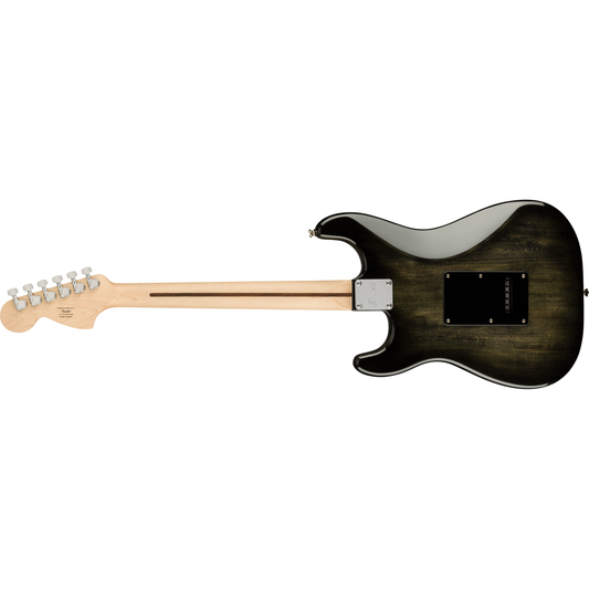 Squier Affinity Stratocaster HSS Electric Guitar | Maple Fingerboard | Black Pickguard | Black Burst