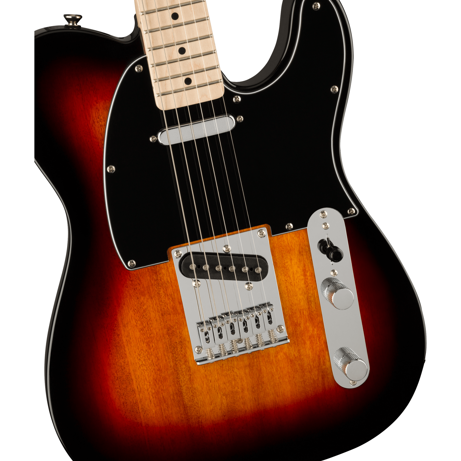 Affinity Series™ Telecaster®, Maple Fingerboard, Black Pickguard, 3-Color Sunburst Electric guitar by Fender