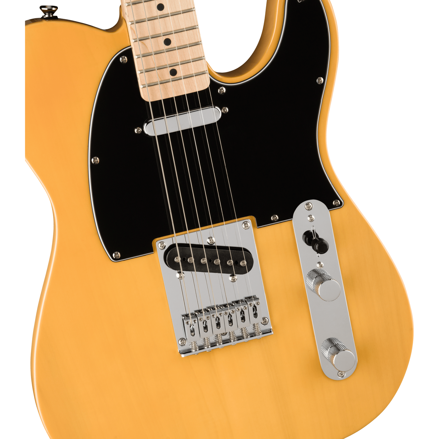 Affinity Series™ Telecaster®, Maple Fingerboard, Black Pickguard, Butterscotch Blonde Electric Guitar by Fender