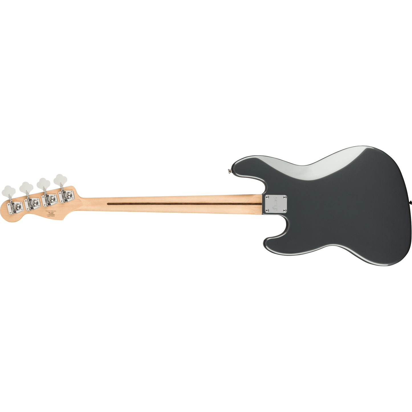 Affinity Series™ Jazz Bass®, Laurel Fingerboard, Black Pickguard, Charcoal Frost Metallic