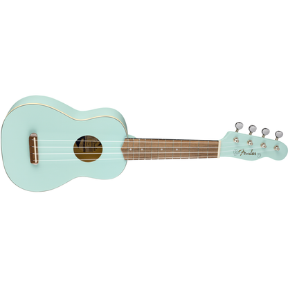 Fender Venice Soprano Ukulele | Walnut Fingerboard | Daphne Blue