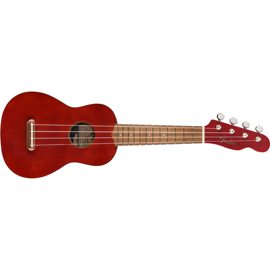 Fender Venice Soprano Ukulele, Walnut Fingerboard | Cherry